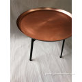 Husk Coffee Table Replica furniture Husk coffee table in black powder coated steel frame Supplier